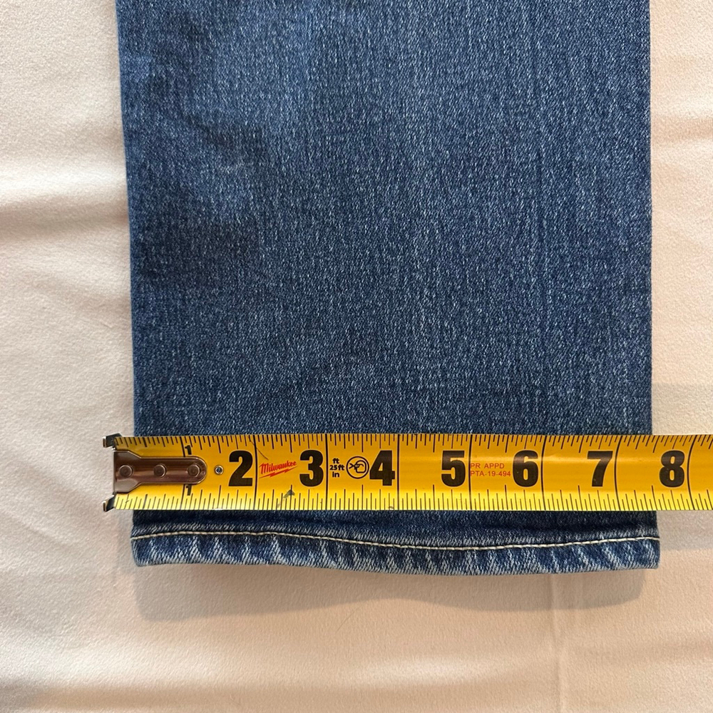 Vintage Sasson High Rise Straight Leg Jeans | Classic Blue Denim | 90s Fit | Sm - Picture 8 of 8